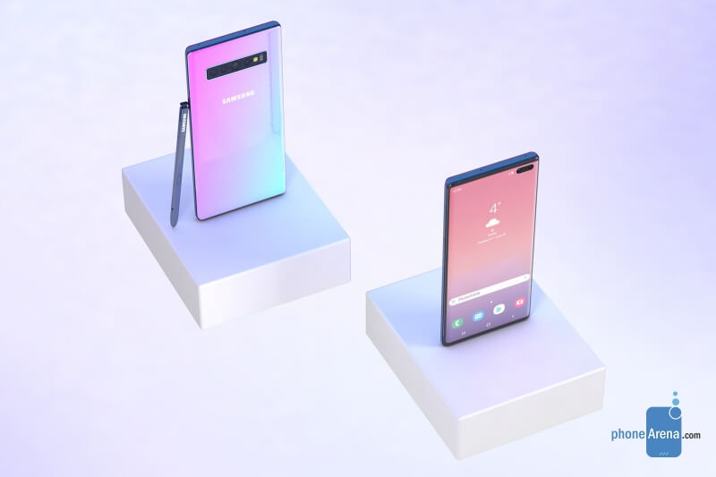 Samsung Galaxy Note 10 visualized in new 3D renders