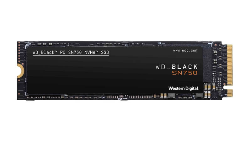 WD Black SN750 Noheatsink