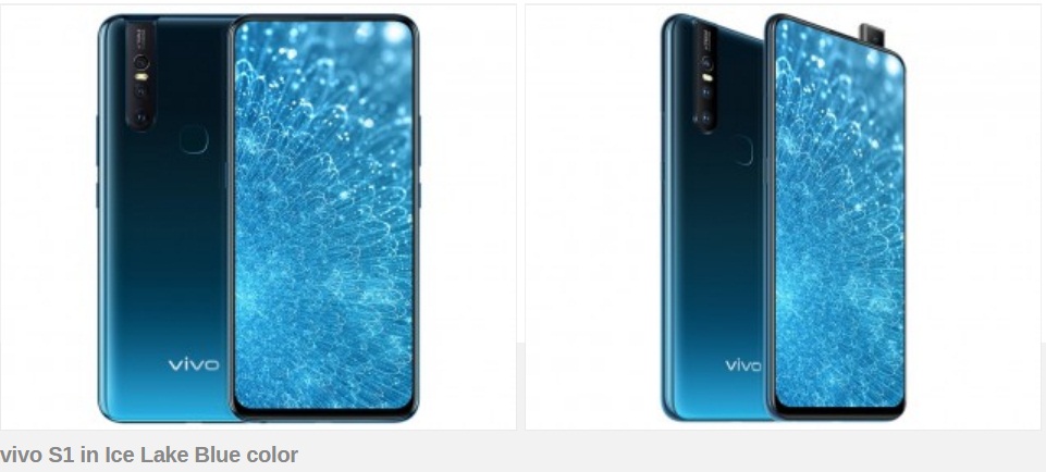 vivo S1 arrives with 6.53-inch display and 24.8MP pop-up selfie camera