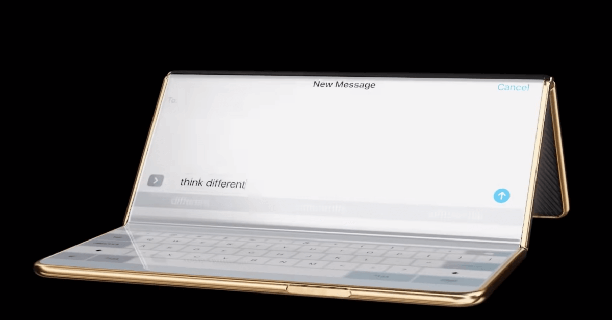 Flexible iPhone Z Concept 2019 (Foldable Display)