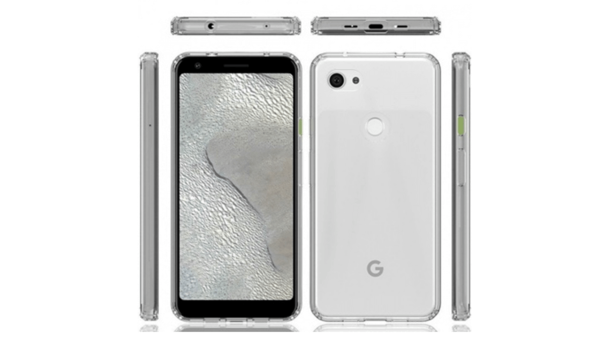 Google Pixel 3a and Pixel 3a XL case images show large