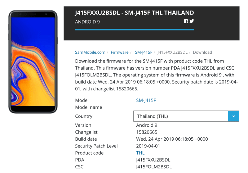 J415FXXU2BSDL - SM-J415F THL THAILAND