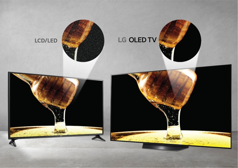 ทีวี OLED ใหม่ แตกต่างและดีกว่าทีวี LED แบบเดิมอย่างไร?