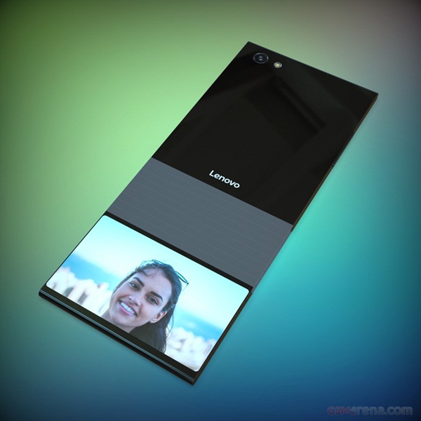 Lenovo foldable phone patent