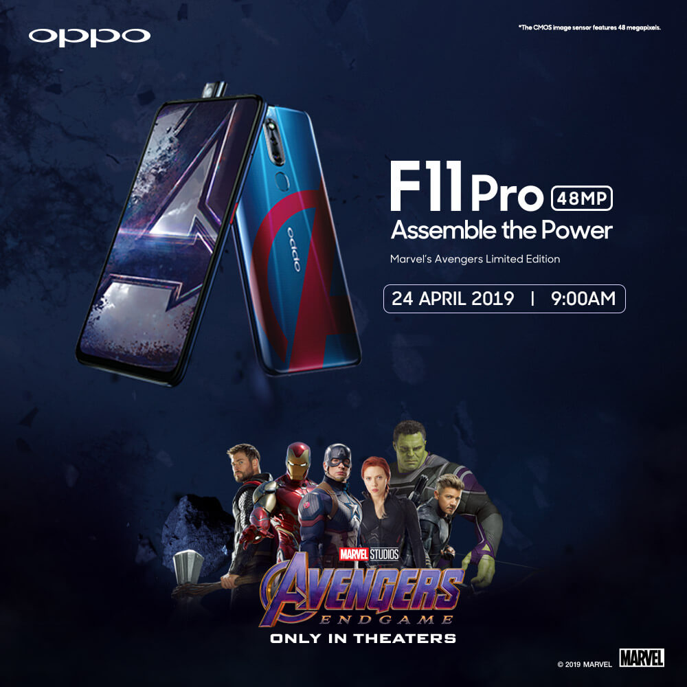 OPPO F11 Pro Marvel’s Avengers Limited Edition