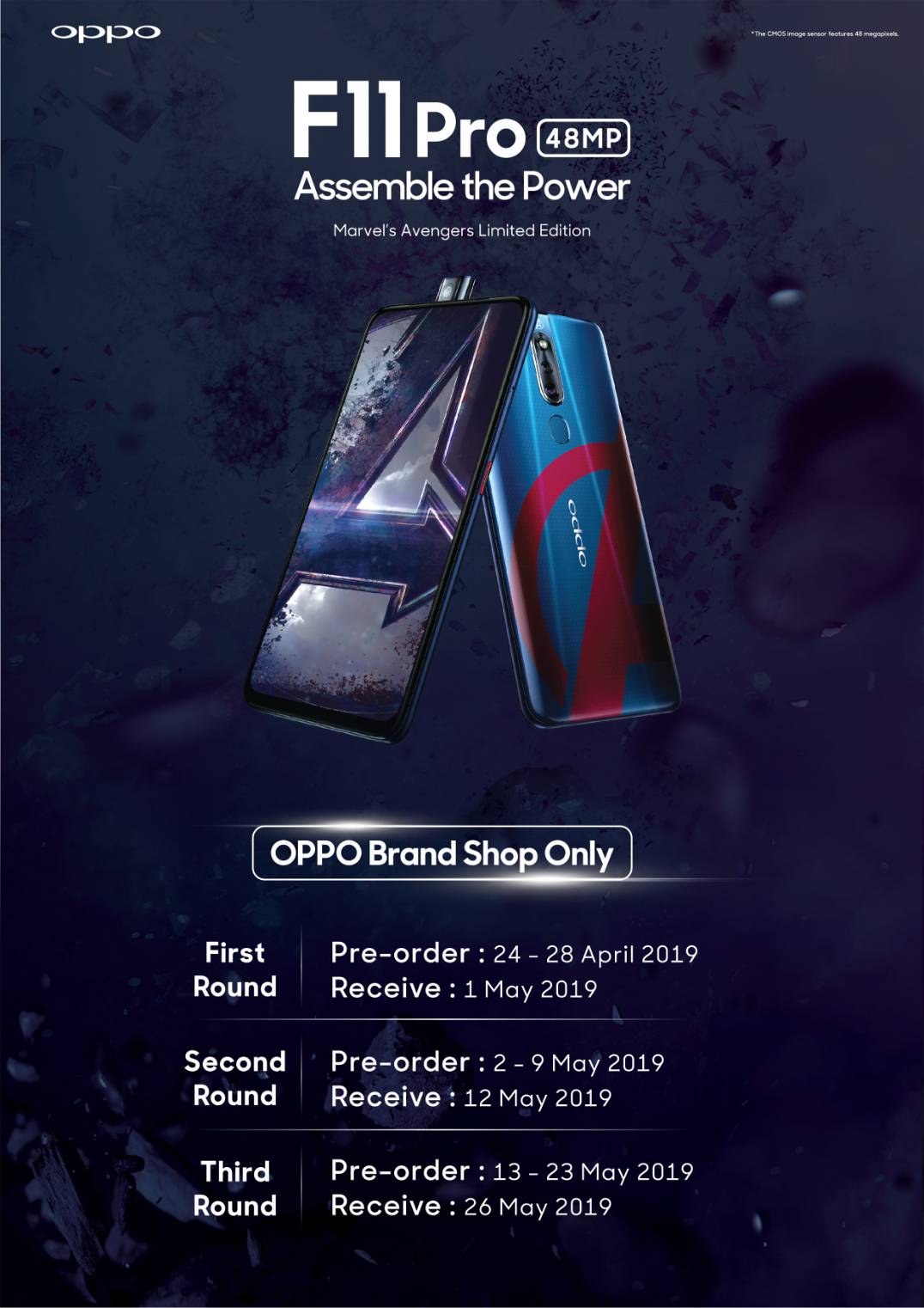 OPPO F11 Pro Marvel’s Avengers Limited Edition