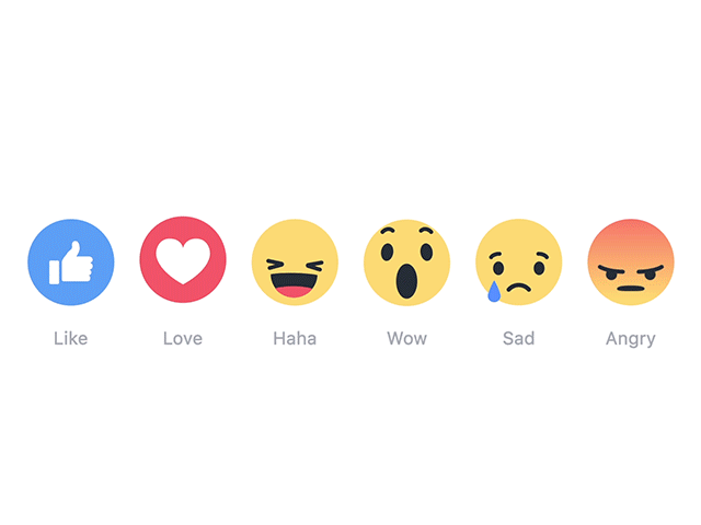 Old Facebook Reactions