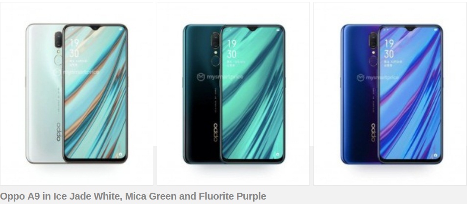 Oppo A9 leaks: dual camera with 48MP sensor