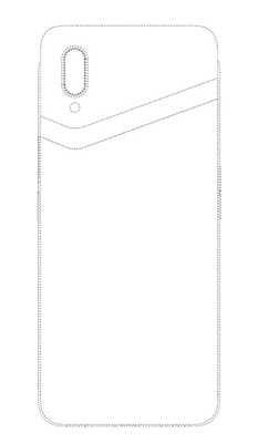 Oppo granted patent for a smartphone with slider design and dual front cameras