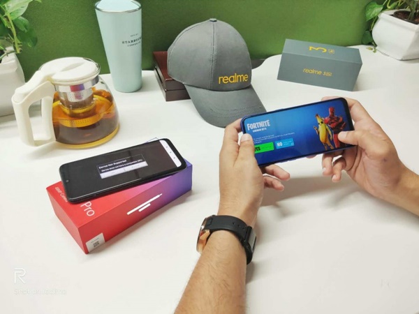Realme 3 Pro shown off by brand's CEO, running Fortnite at 60fps