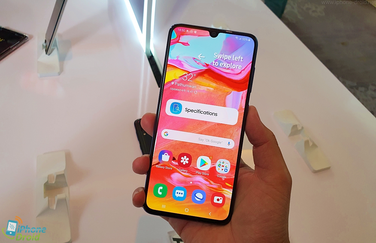 Samsung Galaxy A70 Preview Hands On