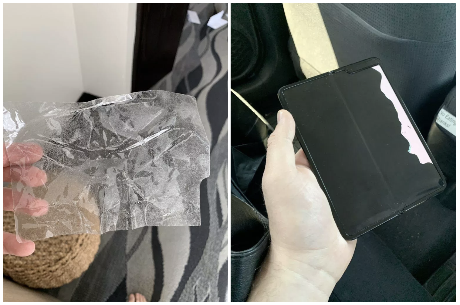 Samsung Galaxy Fold display issues emerge