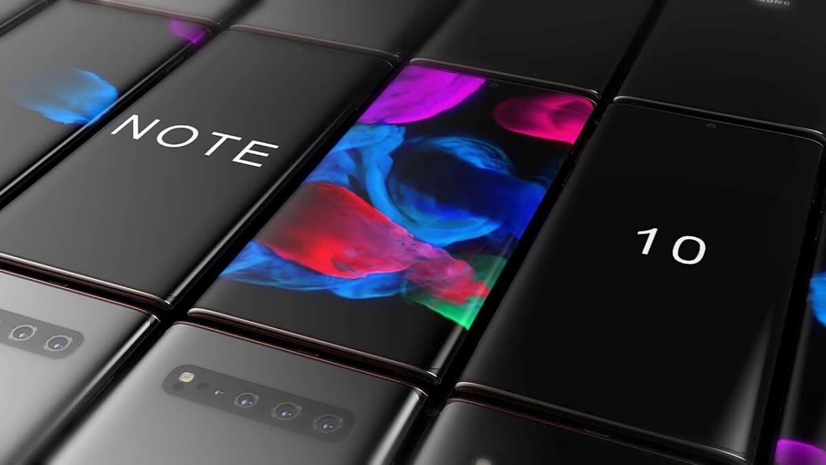 Samsung Galaxy note 10 introduction Concept