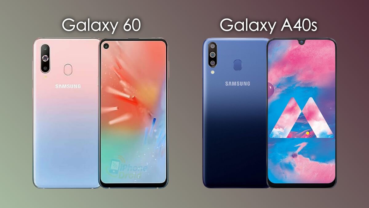 Samsung announces Galaxy A60 and Galaxy A40s
