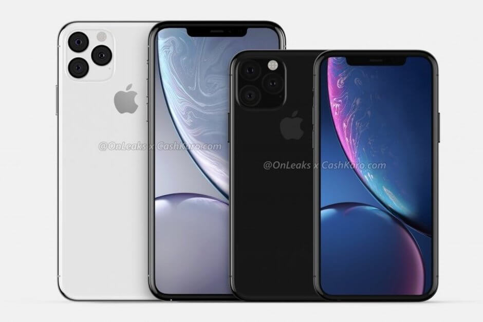 iPhone XI Max renders show 'final' design, iPhone XI comparison