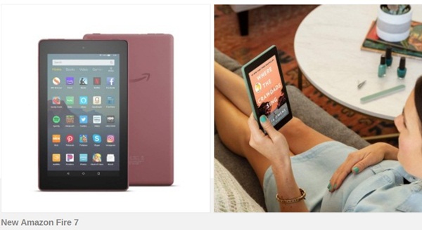 Amazon announces refreshed Fire 7 and Fire 7 Kids Edition tablets