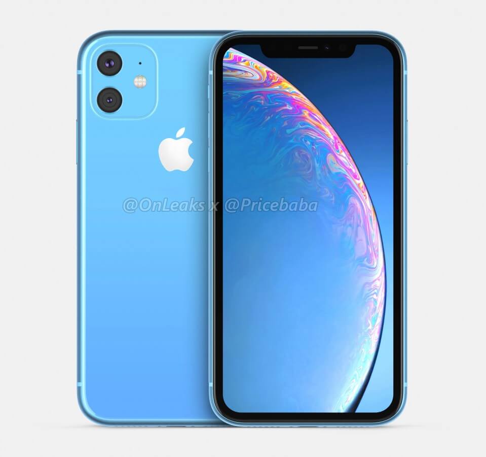 Apple iPhone XR 2019 renders show square bump for dual camera on the back