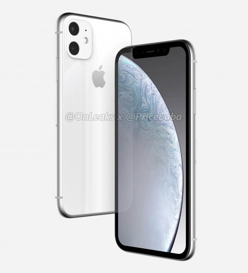 Apple iPhone XR 2019 renders show square bump for dual camera on the back 3