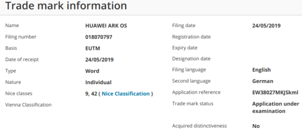 Huawei Ark OS