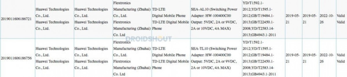 Huawei nova 5 Huawei Supercharge 40W