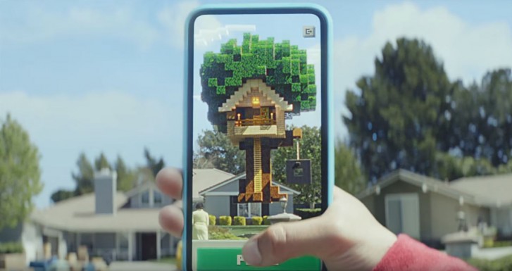 Minecraft Earth announced, helping you build your blocky world in AR