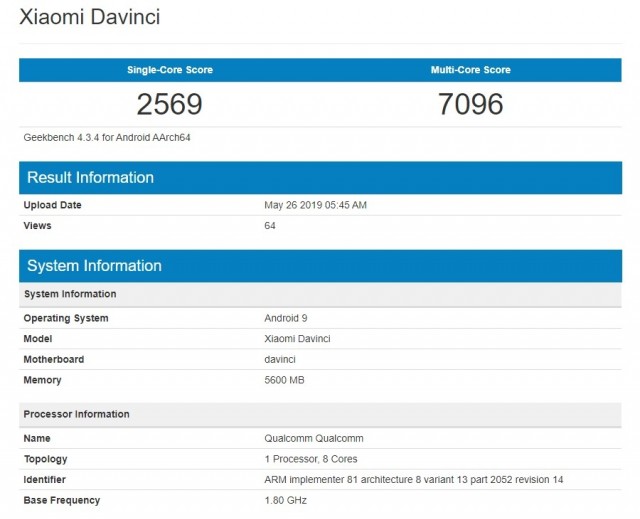 Redmi K20 appears on Geekbench, K20 Pro shines in live photos