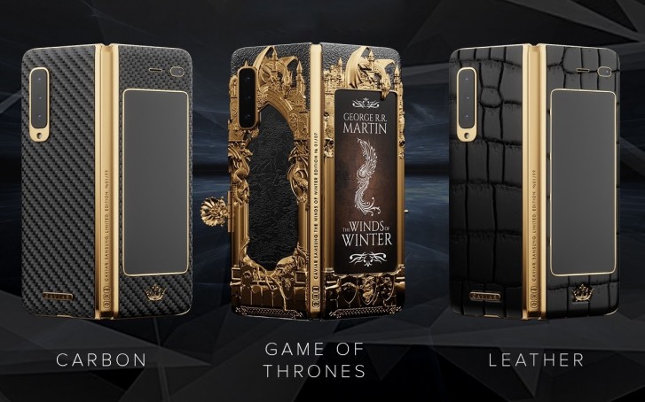 Samsung Galaxy Fold Game of Thrones edition by Caviar