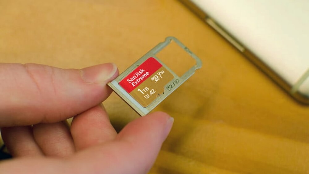 SanDisk Extreme 1TB microSD card