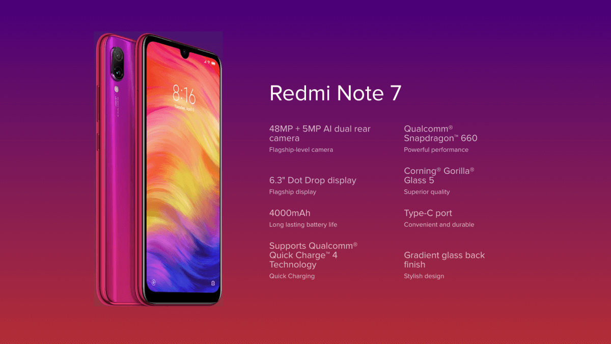 Xiaomi is officially launching the Redmi Note 7 in the UK