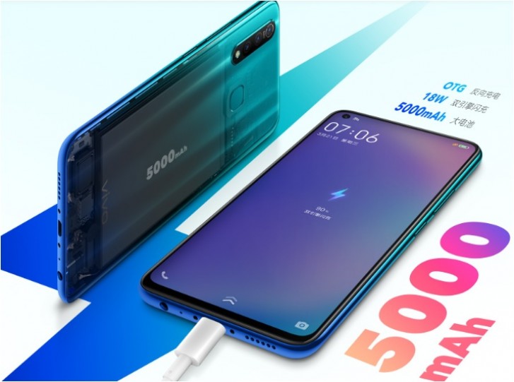 vivo Z5x is official with punch-hole selfie camera, triple rear shooters