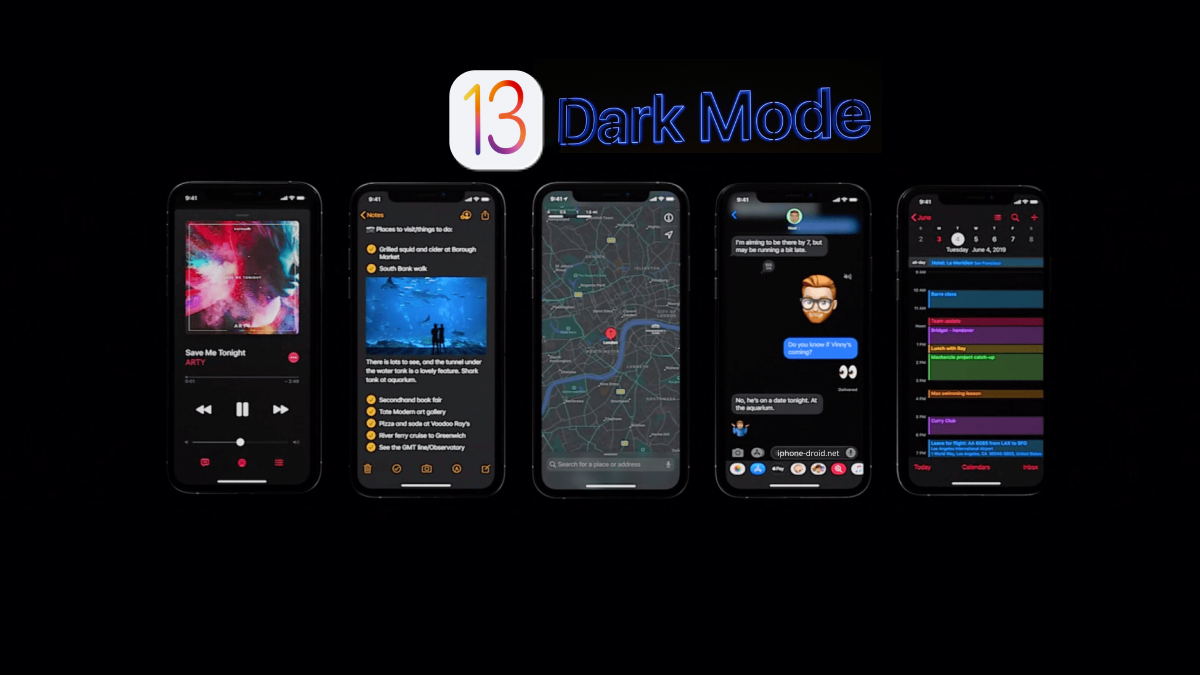 Apple officially unveils iOS 13 for iPhone at WWDC 2019