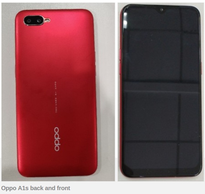 First Oppo A1s images leak online