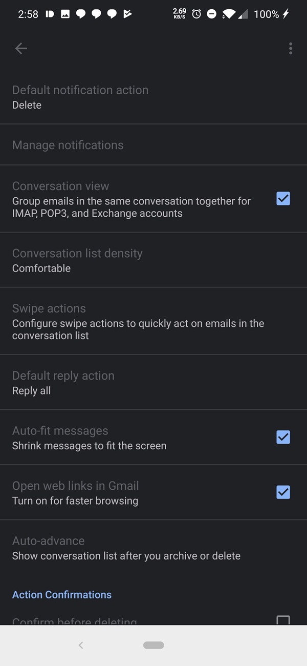 Gmail for Android is getting a dark mode