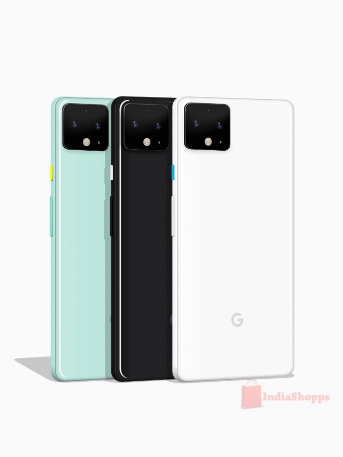Google Pixel 4 appears in Mint Green and White colors