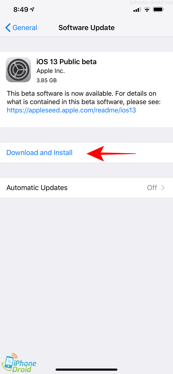 How to install ios 13 public beta