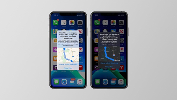iOS 13 now shows a map of where apps have been tracking you when requesting permission