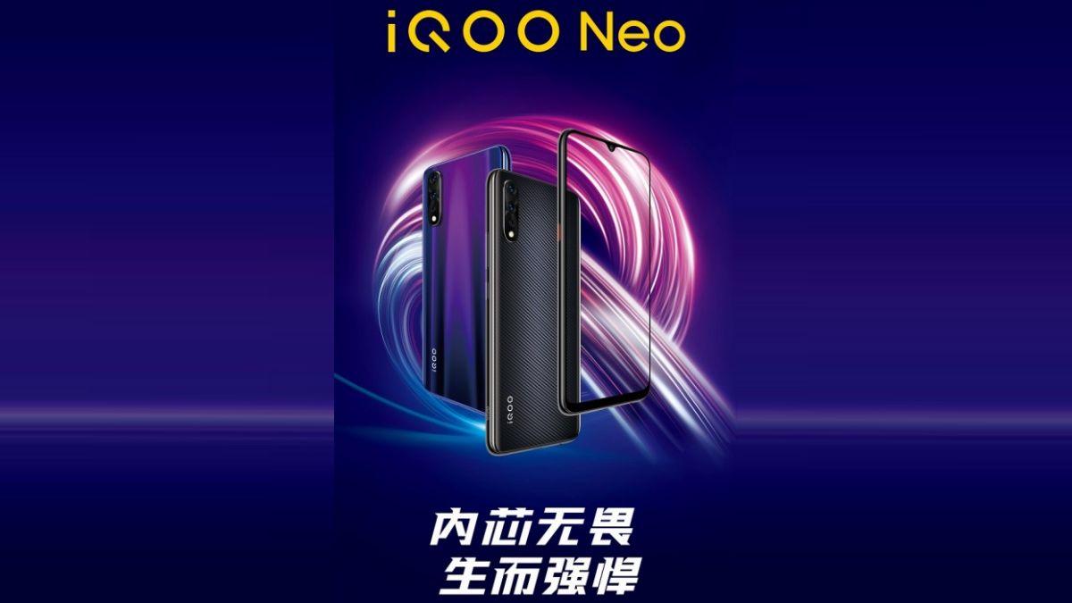 vivo iQOO Neo teased with triple camera and a notched display