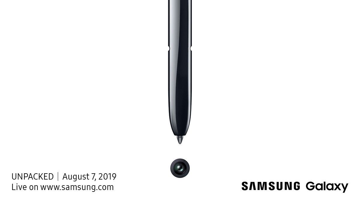 Galaxy Note 10 will launch at Samsung Unpacked on August 7