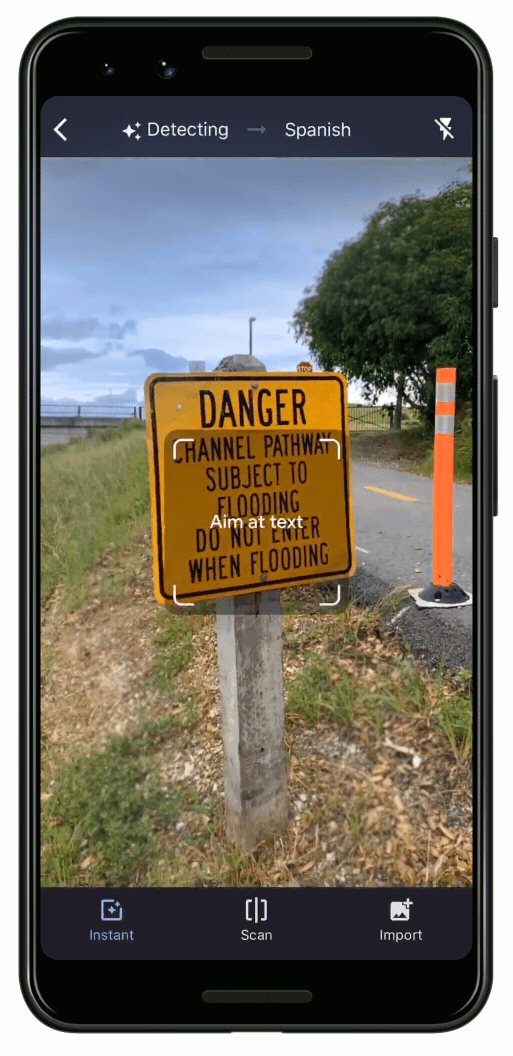 Google instant camera translation adds support Thai and Vietnamese