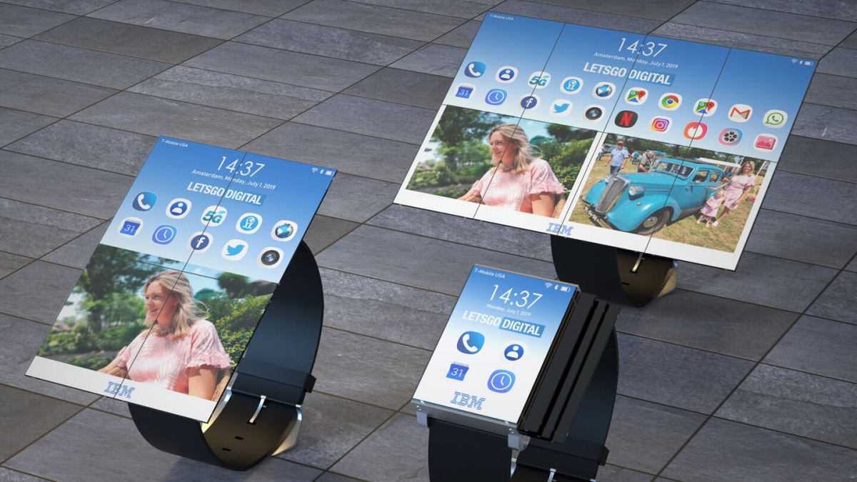 IBM patents a smartwatch that becomes a phone and a tablet