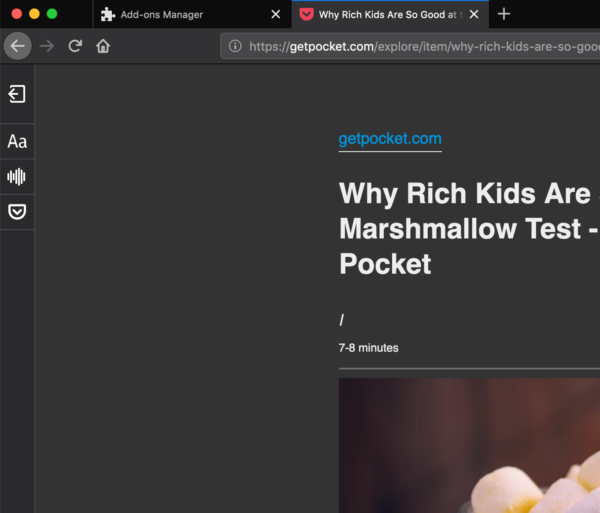 Firefox 68 Dark Mode