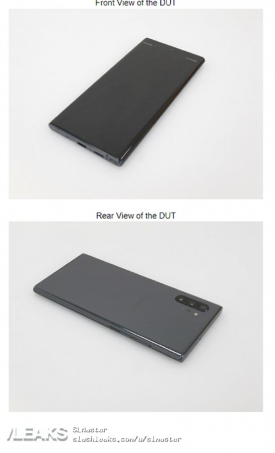 Live Galaxy Note10+ shots show dimensions, confirm lack of audio jack