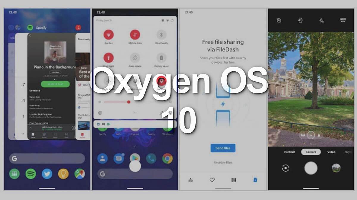 Oxygen OS 10 Android Q