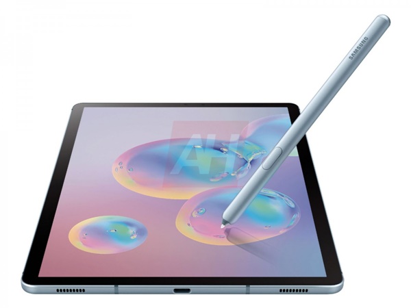 Press renders of Samsung Galaxy Tab S6 surface