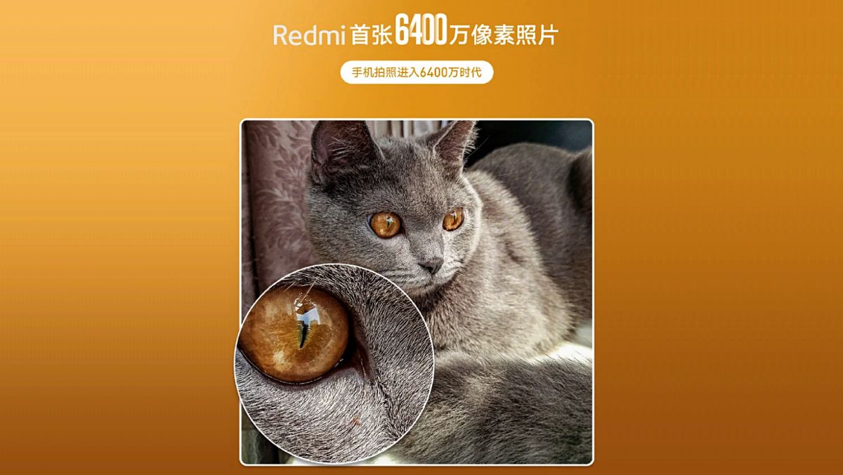 Redmi teases a 64 MP smartphone camera