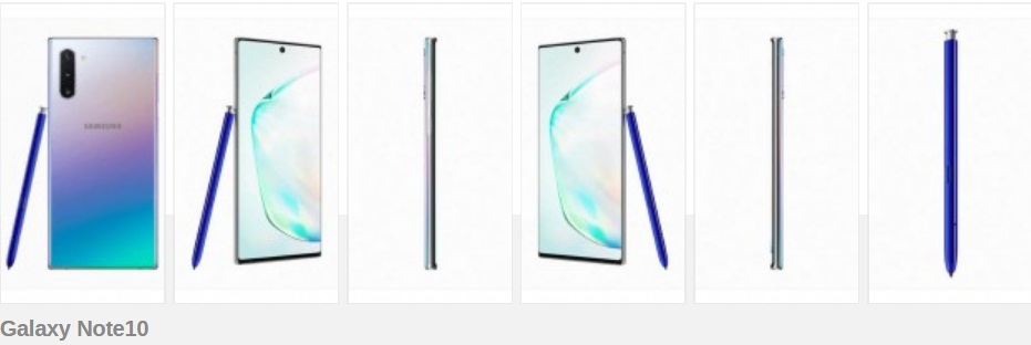 Samsung Galaxy Note10 and 10+ renders galore, also a pink Watch Active2