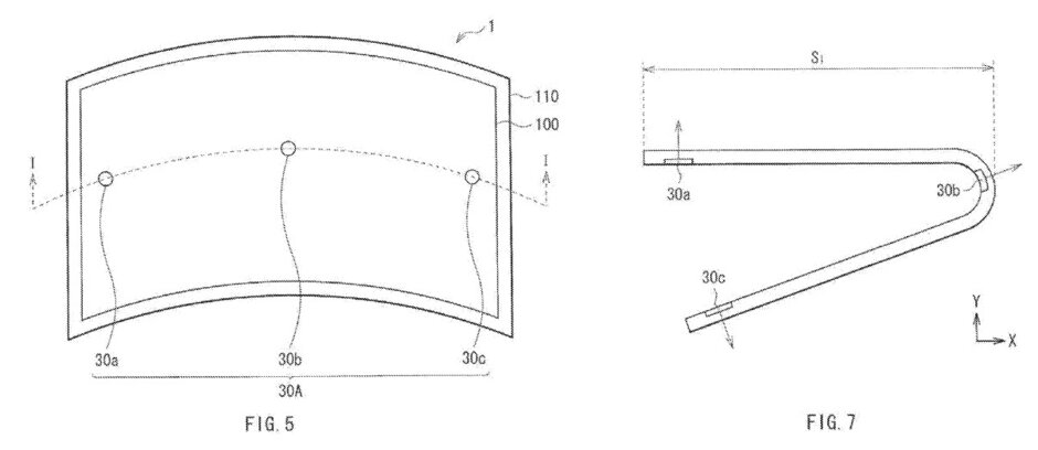 Sony patents flexible display with built-in sensors