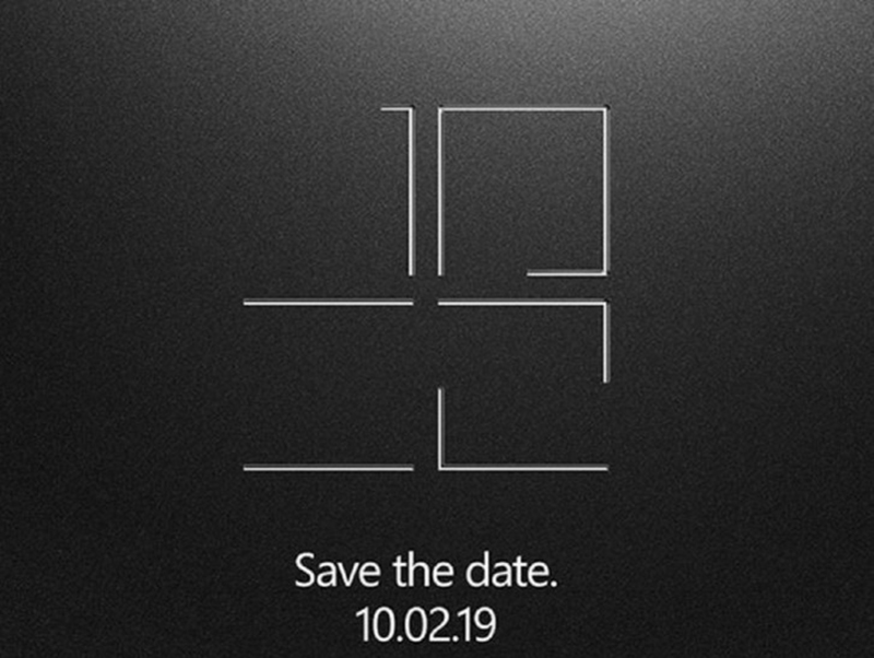 Microsoft signals probable Surface launch event for Oct. 2