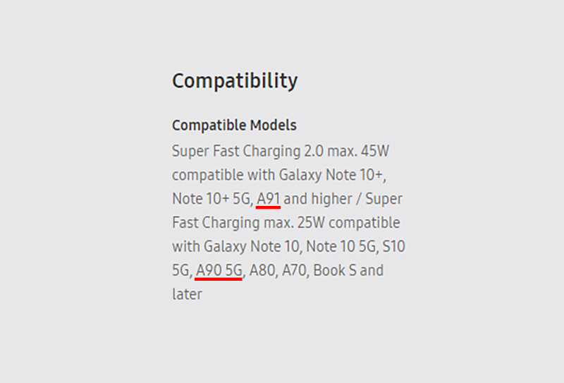 Samsung confirms Galaxy A91 with 45W super fast charging support