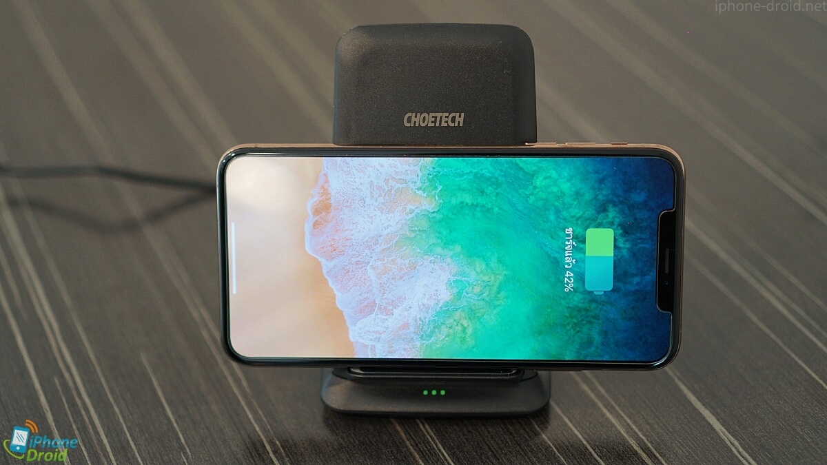 CHOETECH T555S-Q 15W Wireless Charging Stand